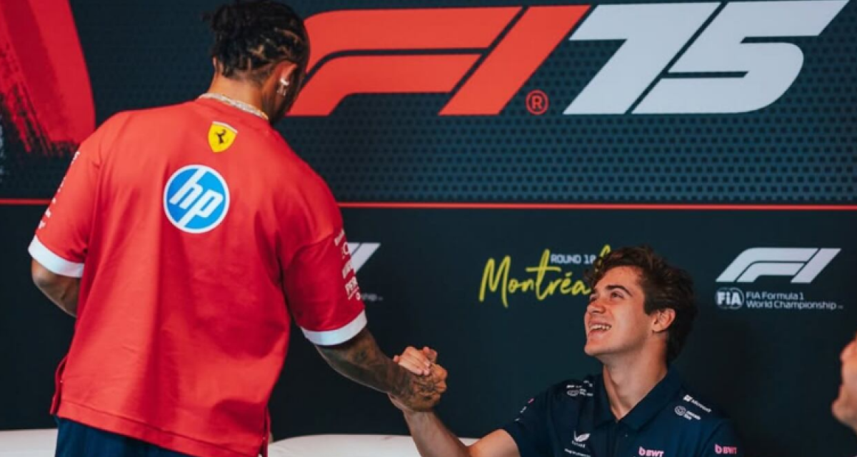 La F1 destacó a Colapinto como el mejor piloto durante el GP de Canadá junto a Hamilton