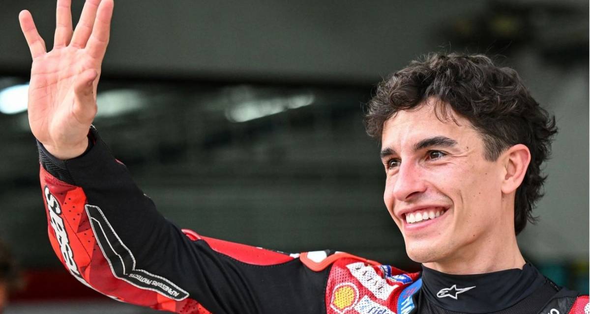 MotoGP: a la espera del alta médica, Marc Márquez viajó a Mugello para el GP de Italia