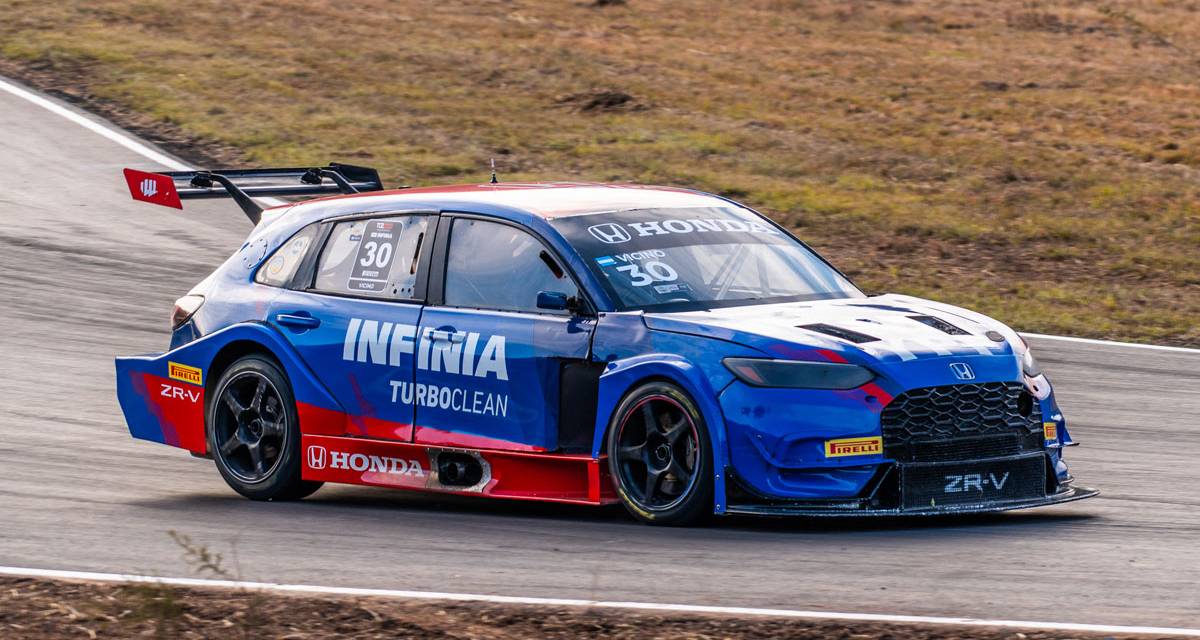 TC2000: la sensaciones de Vicino tras heredar el podio en Salta: "Pudimos adaptarnos rápido a la ZR-V"
