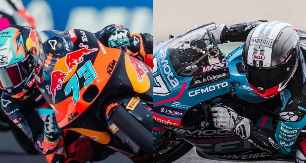 Moto3: Perrone fue contundente y clasificó en el P4 en Hungría; Morelli avanzó y fue P7