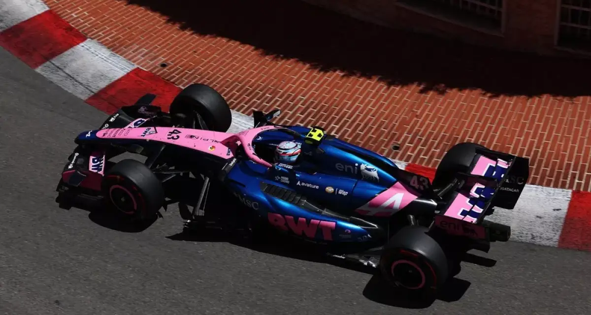 F1: Franco Colapinto cumplió en la clasificación y largará 14° en Mónaco