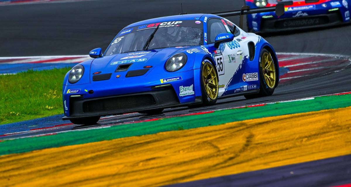 GT Cup Europe: Matías Russo vio la bandera a cuadros en la carrera sabatina en Misano