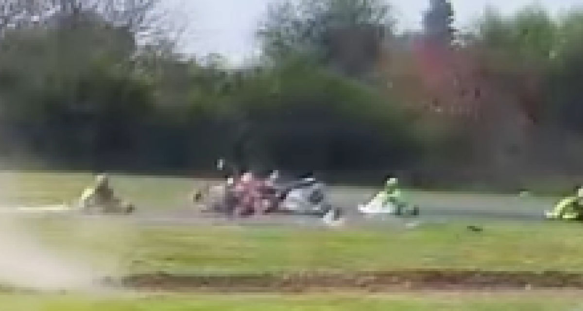 Grave accidente de karting en Gualeguay: rotura de frenos, ingreso en contramano y una piloto lesionada