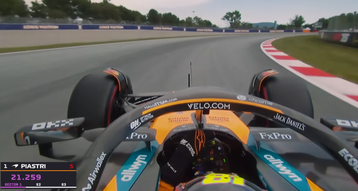 F1: La vuelta on board con la que Piastri logró la pole en Barcelona en 2025