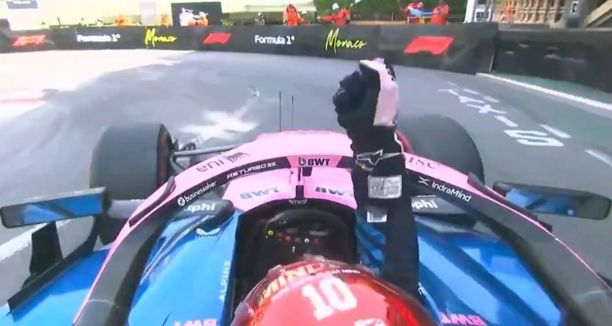 F1: Gasly rompió el silencio y explicó su festejo irónico tras el GP de Mónaco