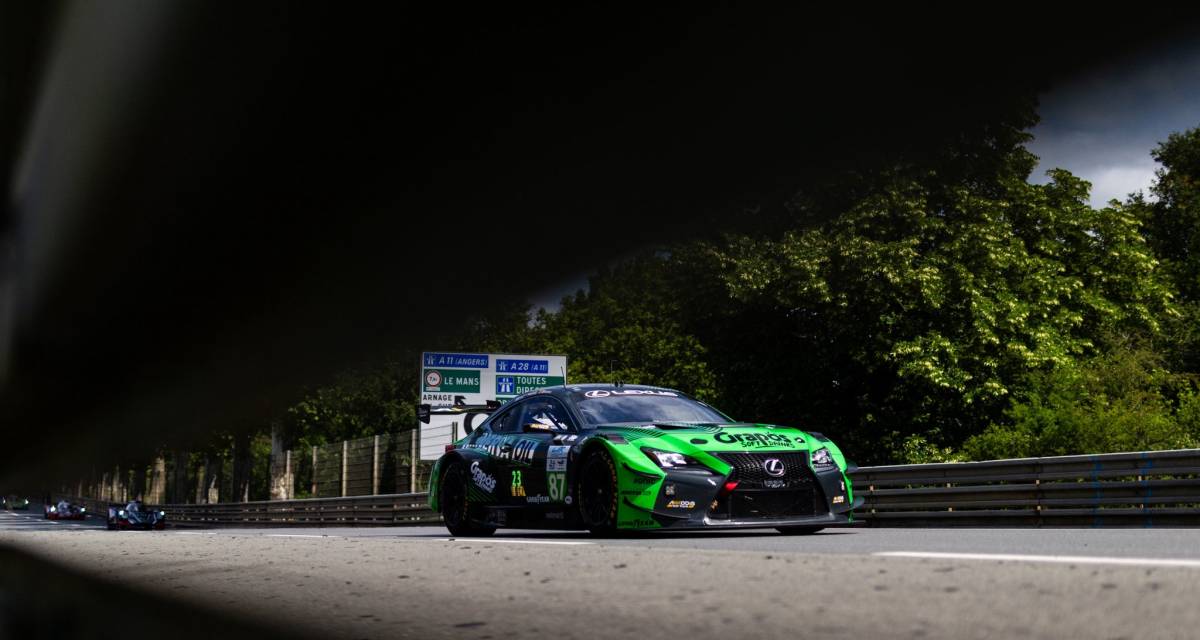 WEC: Pechito López aceleró el Lexus y culminó tercero en la FP3 de las 24 Horas de Le Mans