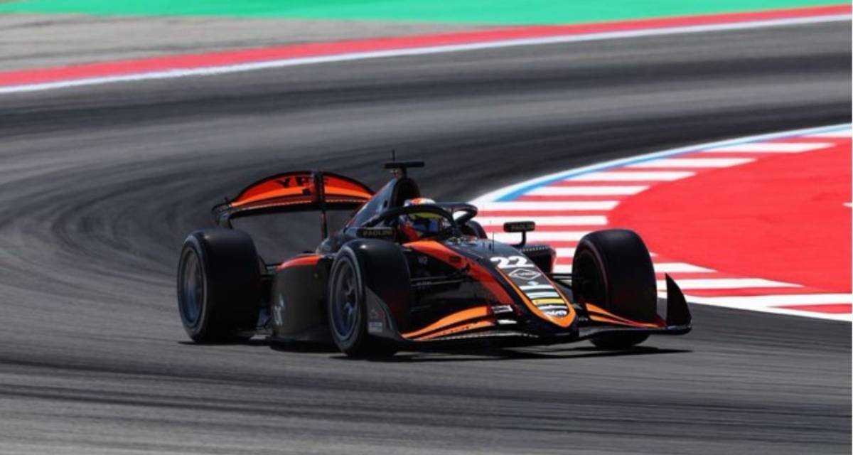 F2: Varrone voló y fue P7 en la Clasificación para la carrera Sprint de Barcelona