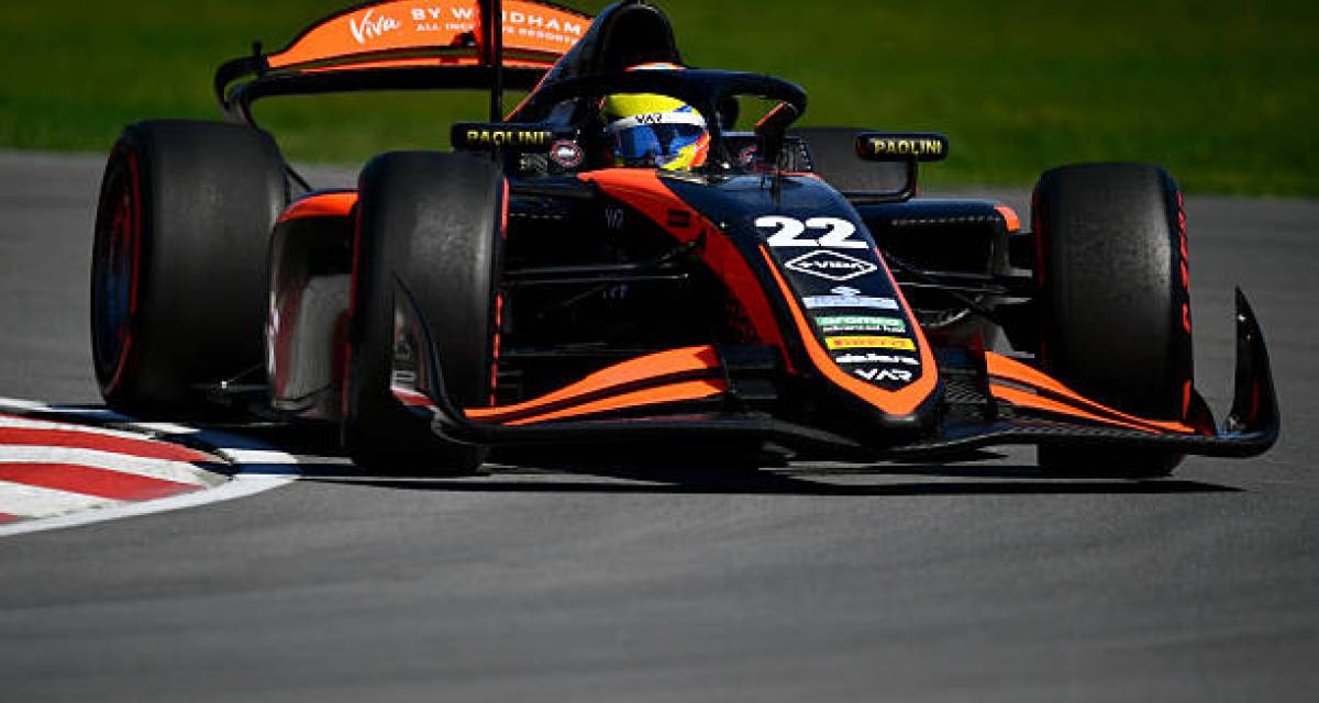 F2: Varrone remontó una largada complicada y terminó 10° en la Sprint de Barcelona