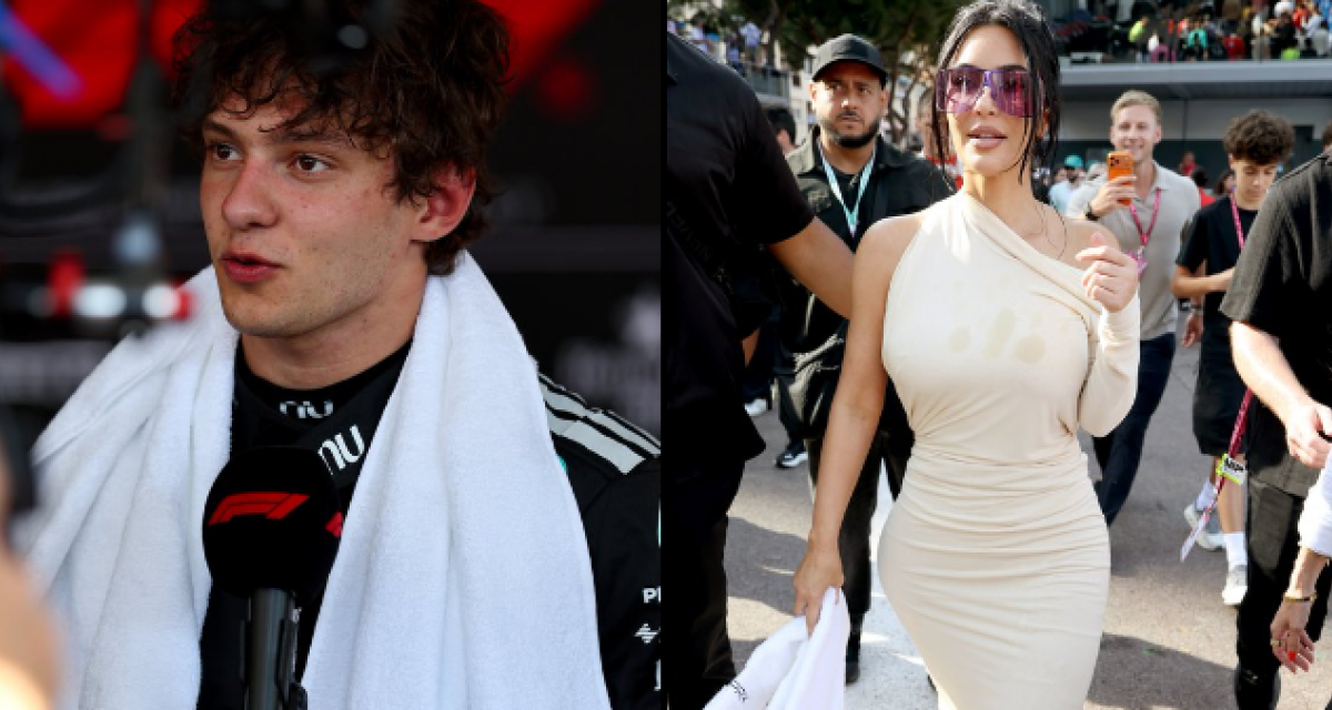 F1: Kim Kardashian le hizo un regalo a Kimi Antonelli tras el “Toalla Gate” que se volvió viral en el GP de Mónaco