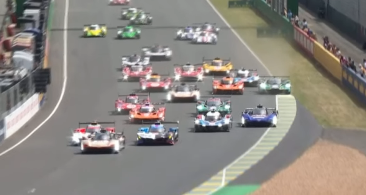 24 Horas de Le Mans: ¡Arrancó la carrera! El Lexus de Pechito López está tercero