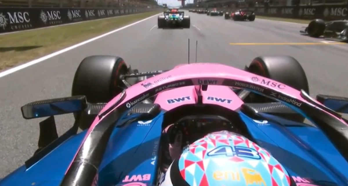 F1: así fue la inteligente largada de Colapinto en el GP de Barcelona