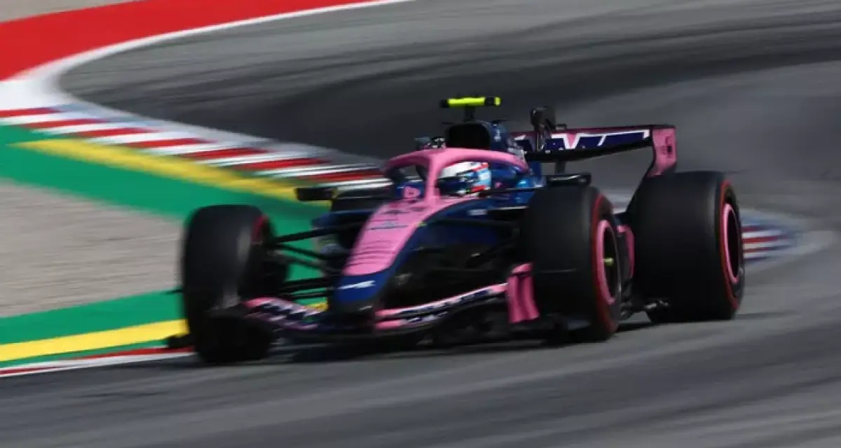 F1: Colapinto fue octavo en Barcelona en el día de la primera victoria de Hamilton con Ferrari