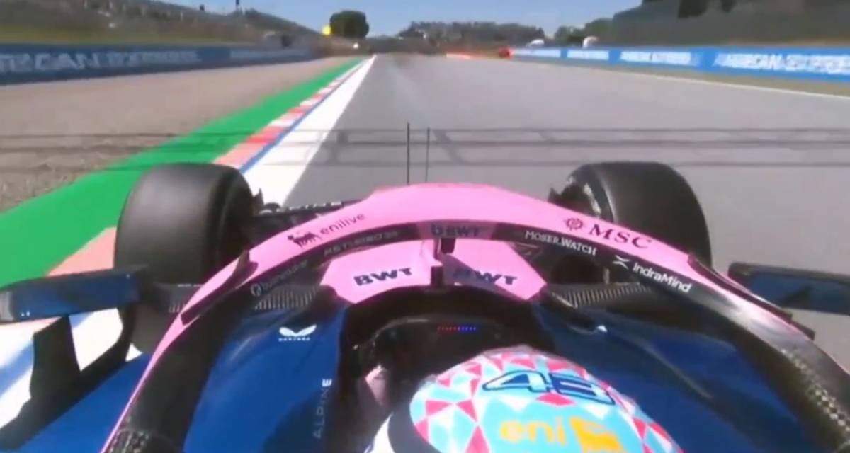 F1: el momento exacto donde Colapinto comete la infracción que generó polémica y le valió una penalización