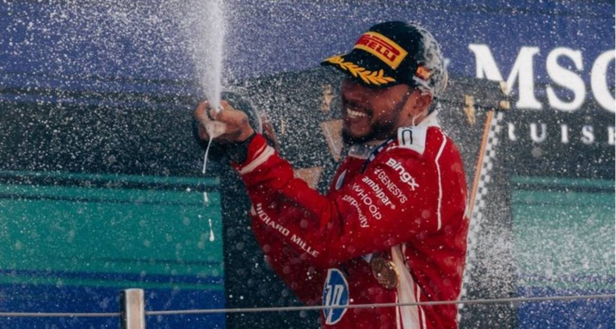F1: ¡Emoción total! Así se vivió la victoria de Hamilton en la transmisión italiana