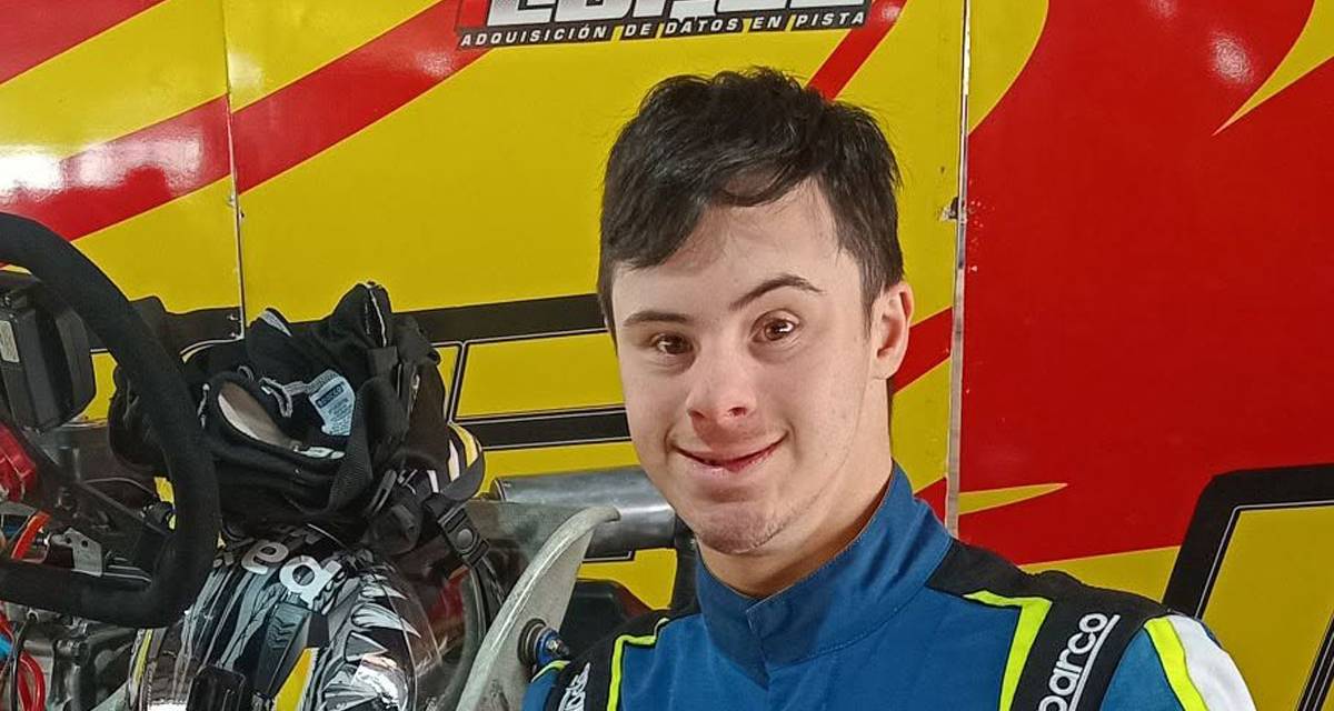 ¡Histórico! Lucas Tomasi recibió su licencia y se convirtió en el primer piloto con Sindrome de Down en ser habilitado para competir
