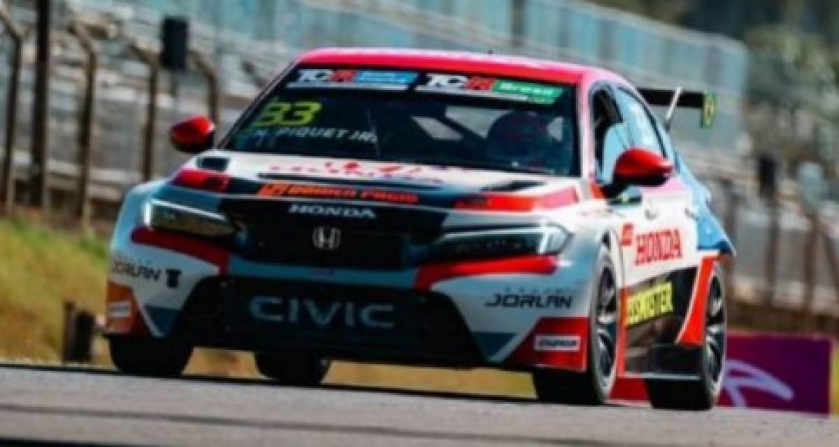 TCR South America: Nelson Piquet Jr se adueñó del segundo entrenamiento en Cuiabá