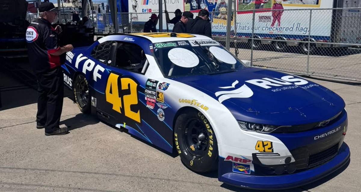 NASCAR: con su regreso en San Diego, Baltazar Leguizamón pone en un marcha un progresivo plan de trabajo en Estados Unidos