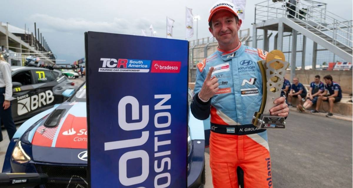 TCR South America: Girolami, feliz tras la pole en Cuiabá: "Necesitábamos estar un paso adelante"