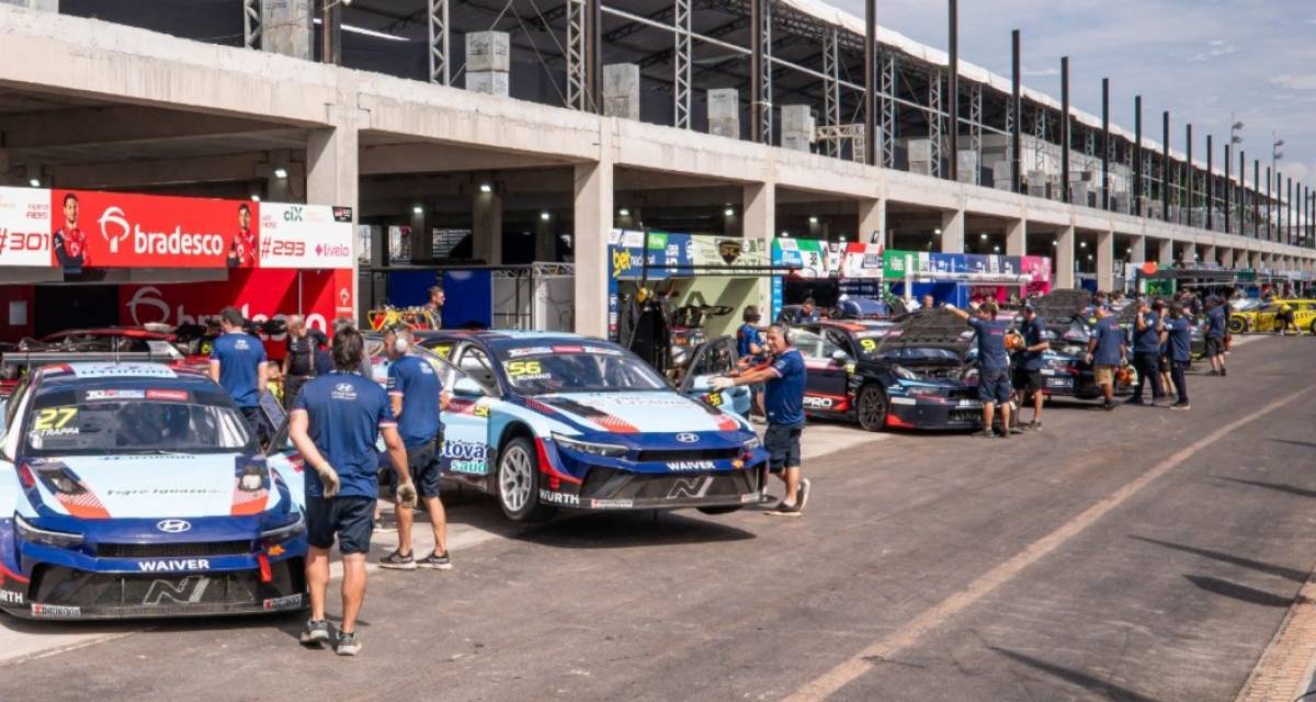 TCR South America: la Carrera 1 fue suspendida y reprogramada por la situación climática en Cuiabá