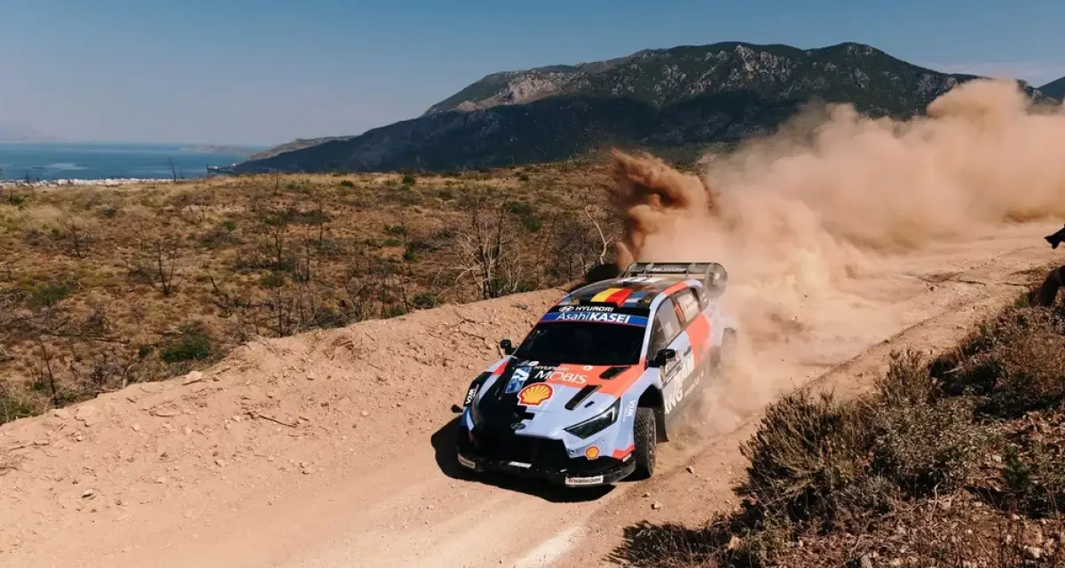 WRC: Neuville lidera el Rally de Grecia tras una exigente primera etapa