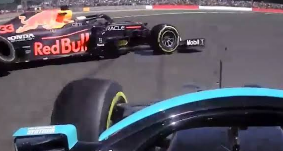 F1: el día que la rivalidad Hamilton - Verstappen tuvo uno de sus picos más calientes en Silverstone 2021