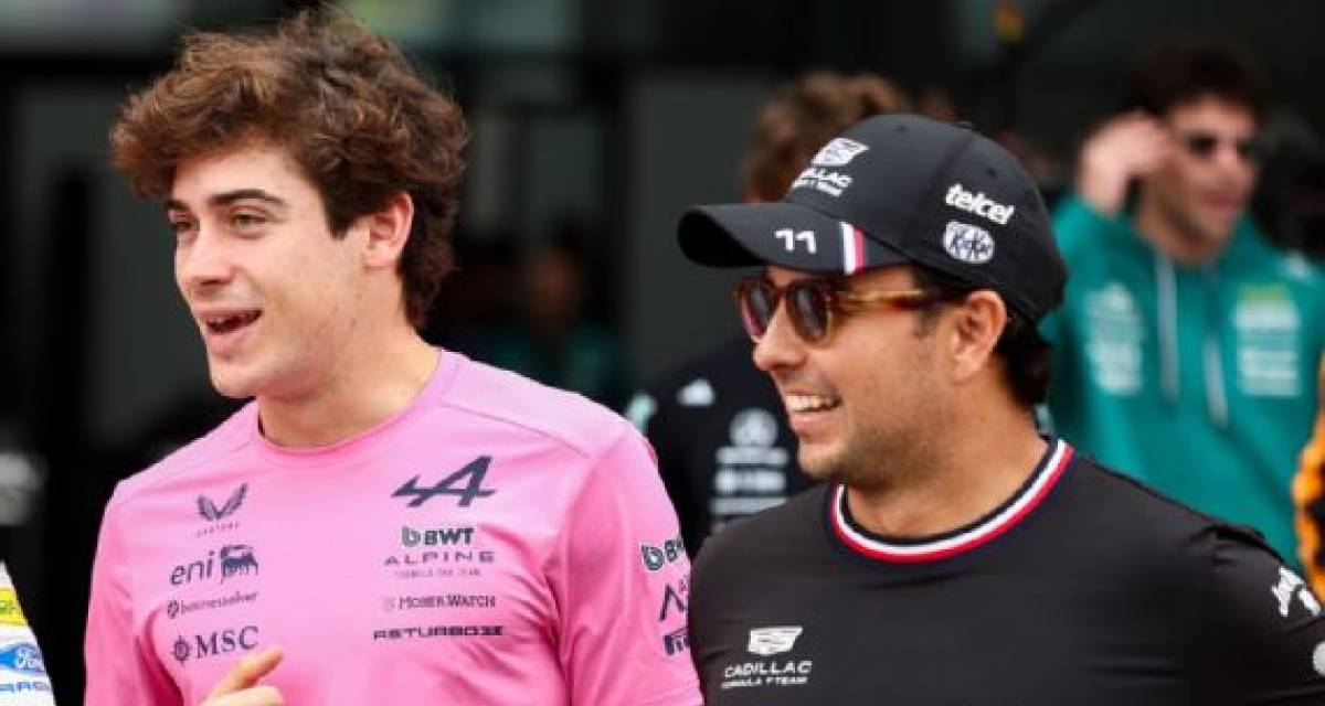 F1: "No para este bolu...", el desopilante momento entre Colapinto y Checo Perez