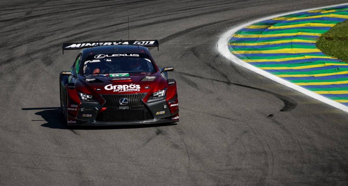 WEC: el Lexus de Pechito López dominó el cierre de la LMGT3 en Brasil y el Corvette de Varrone fue 13ro