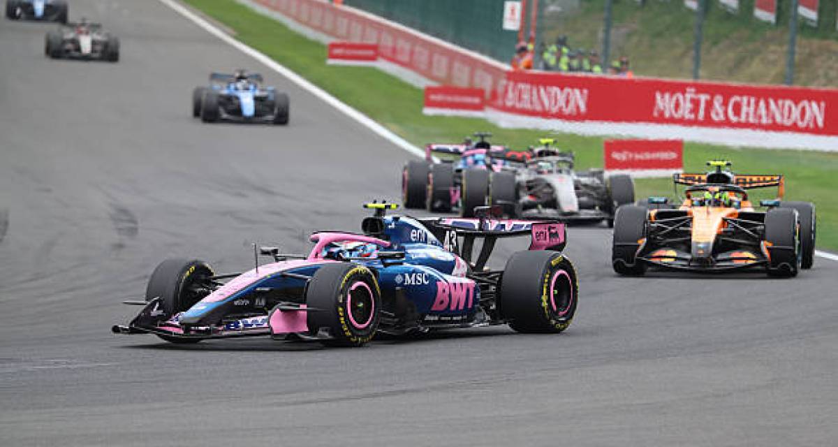 F1: Colapinto fue elegido entre los mejores de Bélgica y superó a Hamilton, Piastri y Gasly
