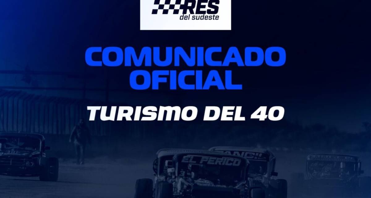 Mayores del Sudeste: el TC del 40 no participará de la "carrera de los millones"