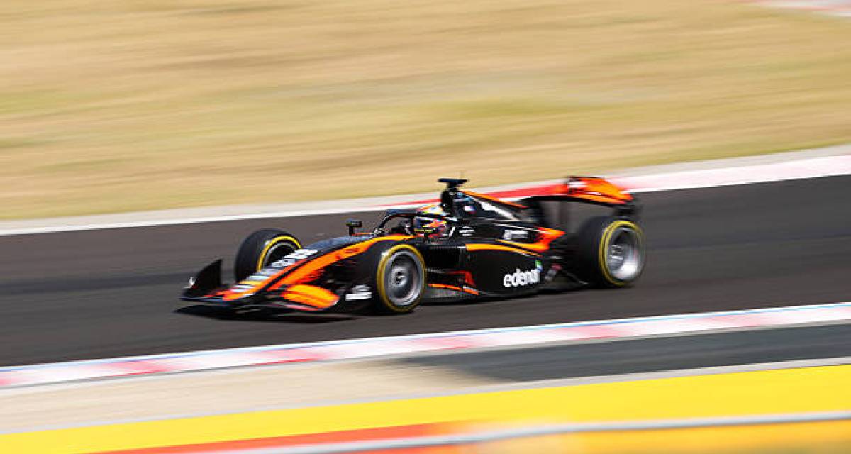 F2: Varrone avanzó en Hungría y culminó 11° en la Sprint; Gabriele Mini se quedó con el triunfo