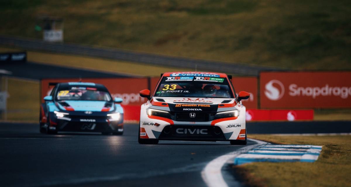 TCR South America: Piquet Jr. le ganó la pulseada a Reis y obtuvo la pole position en Velocitta