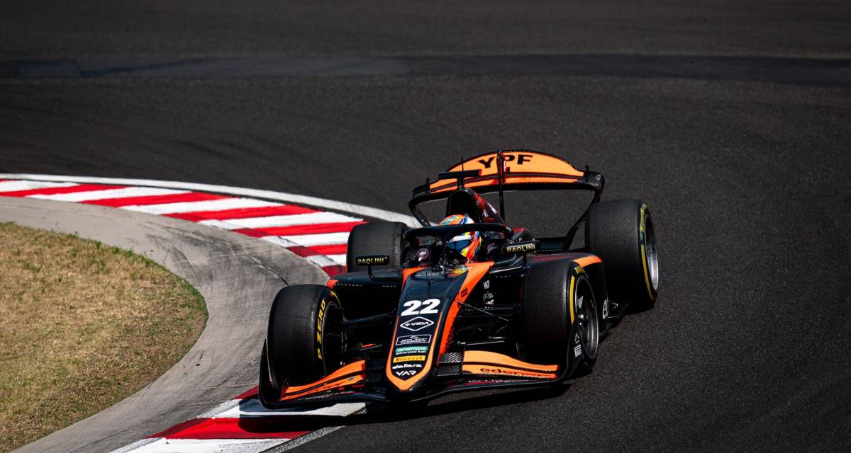 F2: las sensaciones optimistas de Nico Varrone después de un sábado a puro avance en Hungría