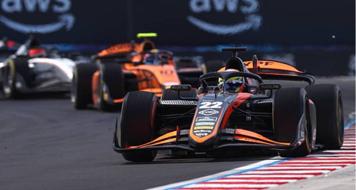 F2: Varrone protagonizó una gran remontada pero quedó al borde de los puntos en Hungría