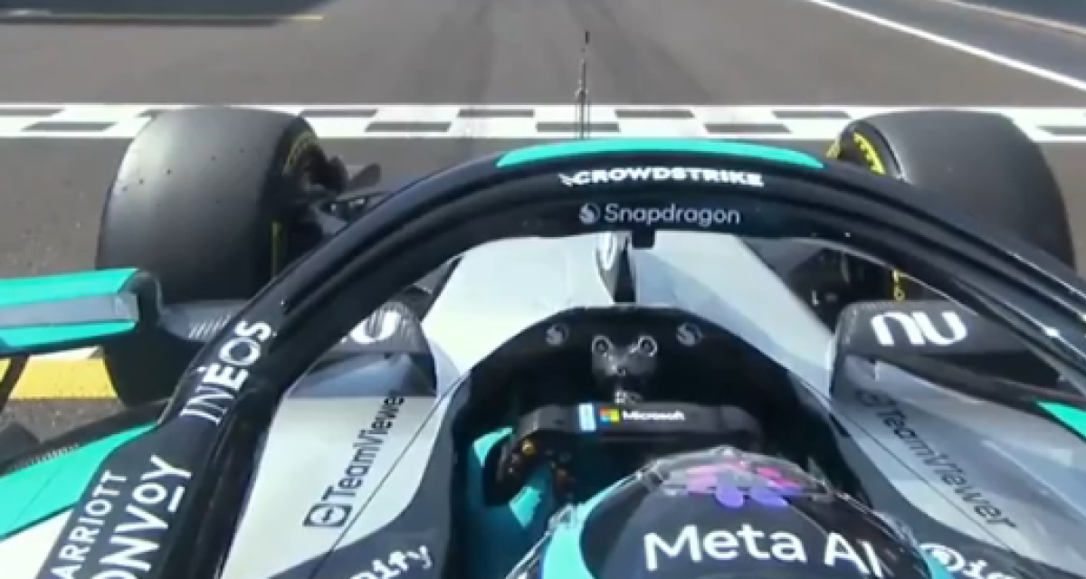 F1: ¡Inesperado! Russell tuvo una compleja largada que lo condicionó en el GP de Hungría