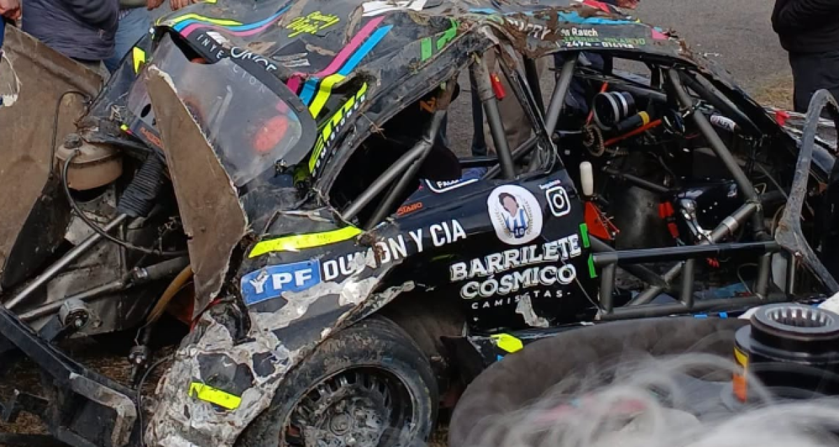 ¡Impactante video! Durísimo accidente en el autódromo de Olavarría