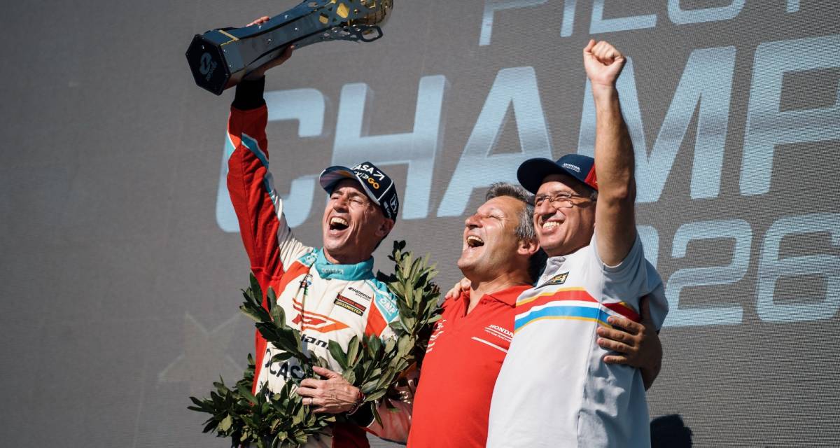 Leonel Pernía se convirtió en el primer argentino en ser campeón del TCR Brasil