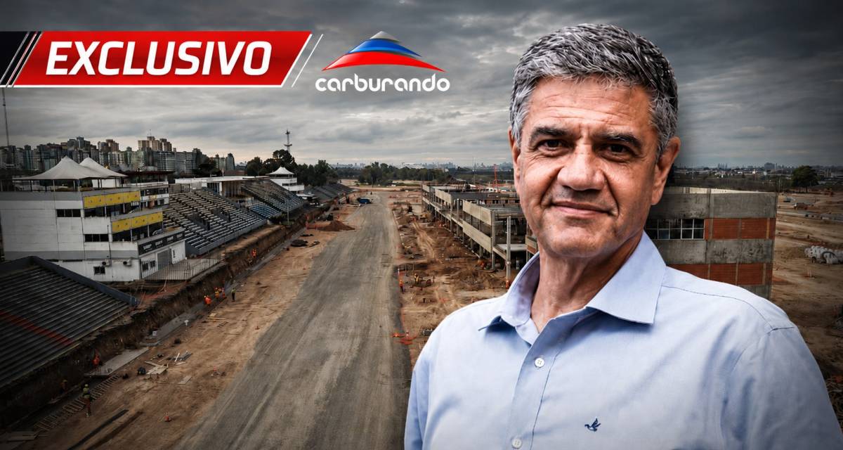¡EXCLUSIVO! Jorge Macri recorrió las obras del autódromo de Buenos Aires: “Va a estar listo para la Fórmula 1”