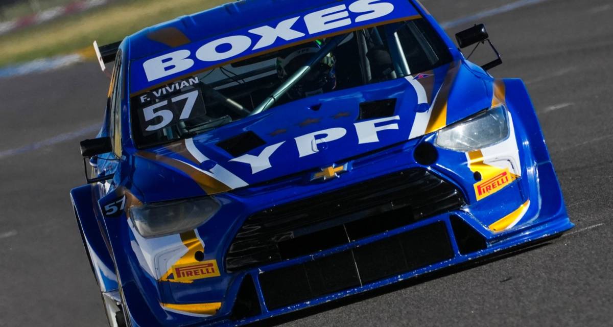 TC2000: Franco Vivian dominó el primer entrenamiento en Toay