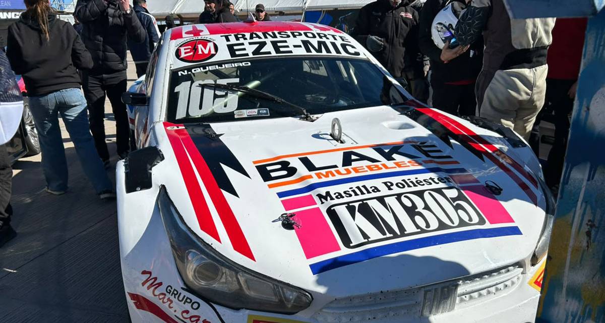 Top Race: Nereo Queijeiro cerró un fin de semana ideal en La Pampa