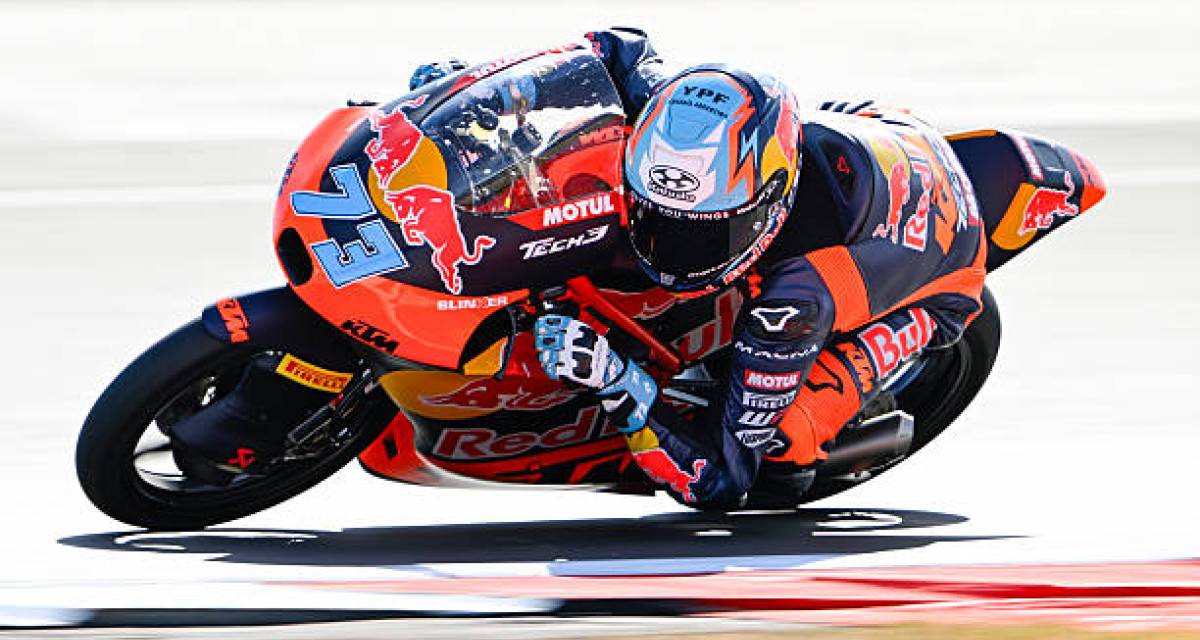 Moto3: Valentín Perrone: "Ser piloto Red Bull es un sueño"