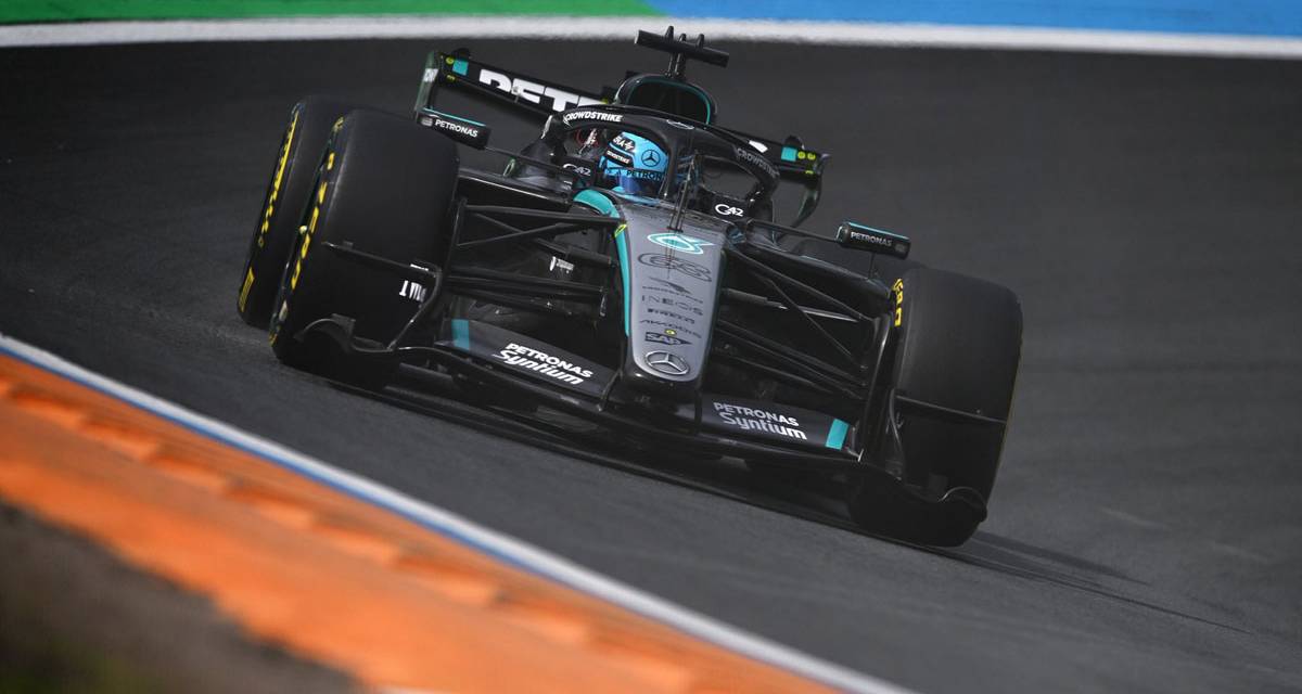 F1: George Russell reapareció y se llevó la pole position para el Sprint del GP de Países Bajos, Colapinto fue 13ro