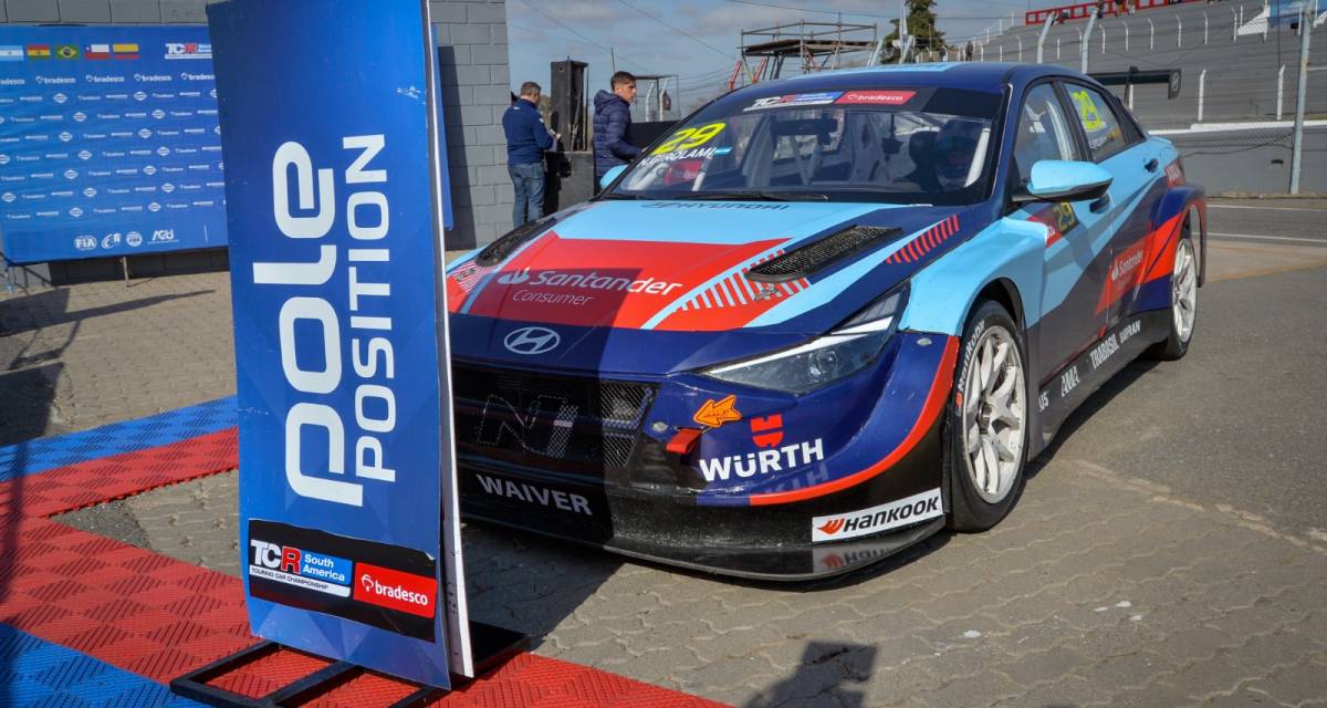 TCR South America: ¡Pole en el patio de su casa! Girolami fue el más rápido de la clasificación en El Cabalén