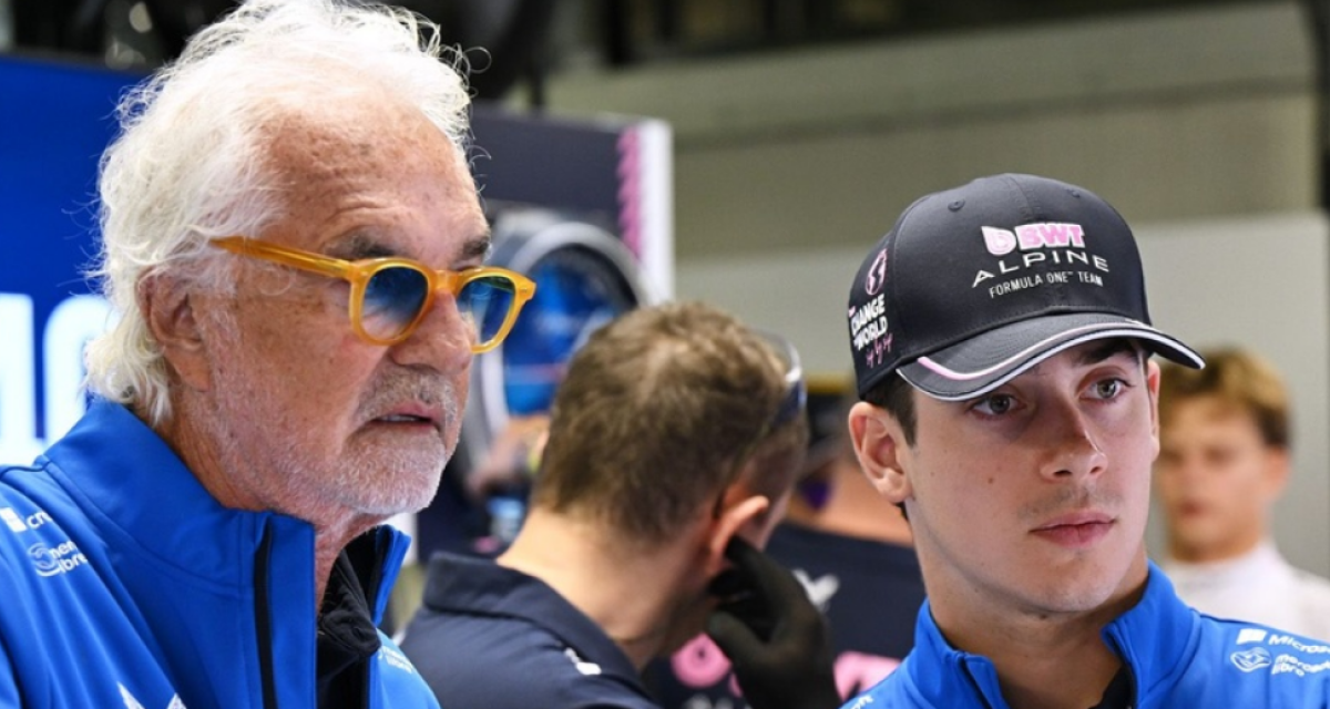F1: la reacción de Briatore cuando le preguntaron sobre la renovación de Colapinto