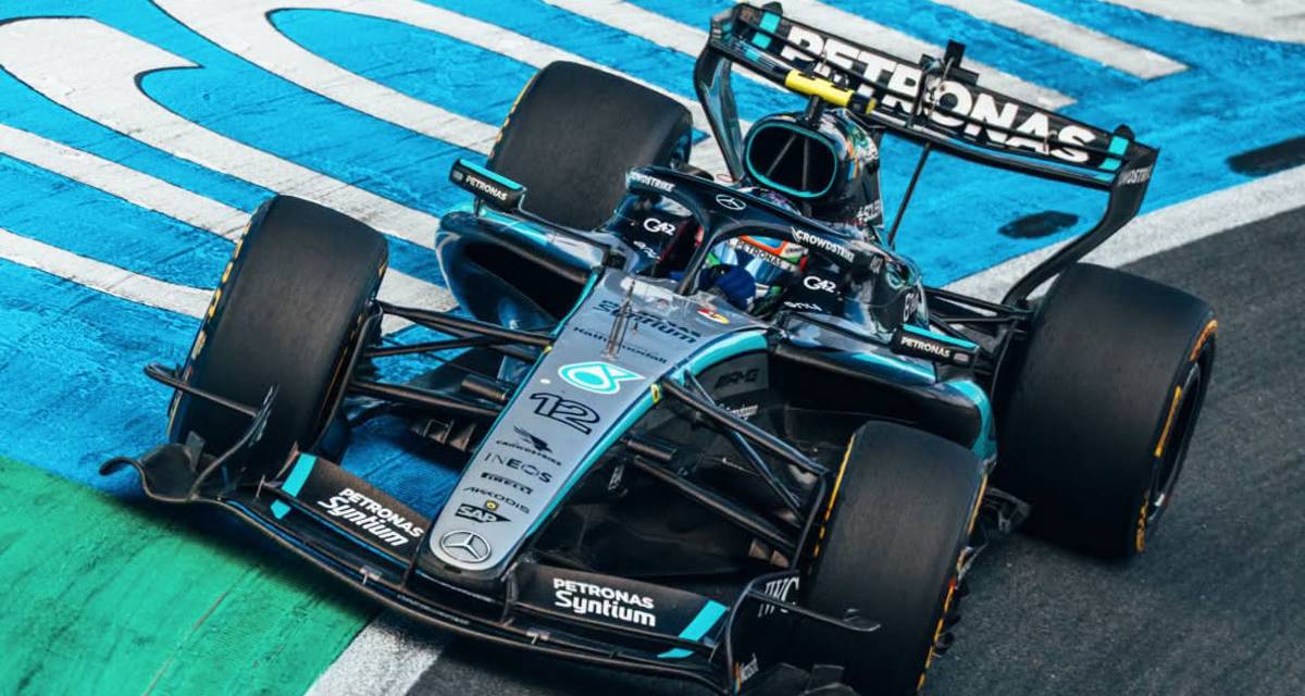 F1: Mercedes prepara una evolución de motor para Antonelli y Russell en Monza