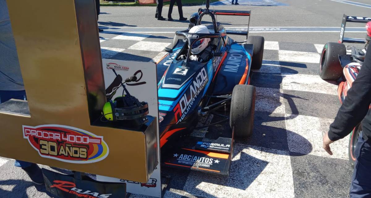 Fórmula Uno Argentina: Johansen hizo la pole y Trouboul ganó la primera final en La Plata