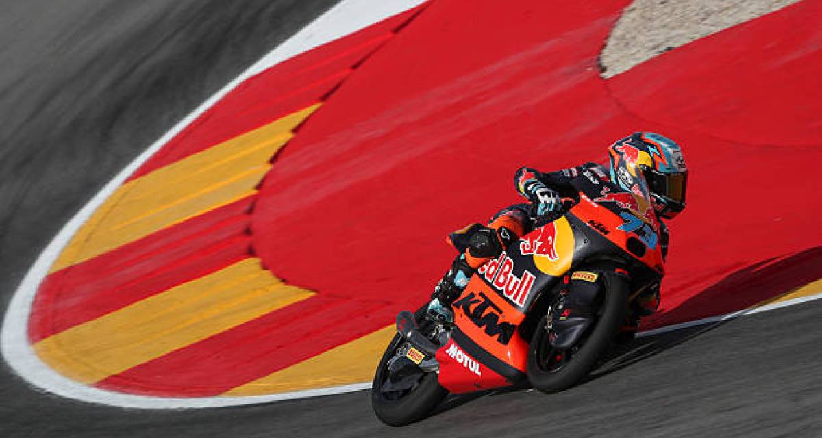 Moto3: Valentín Perrone explicó la estrategia de neumáticos tras su top 10 en Aragón