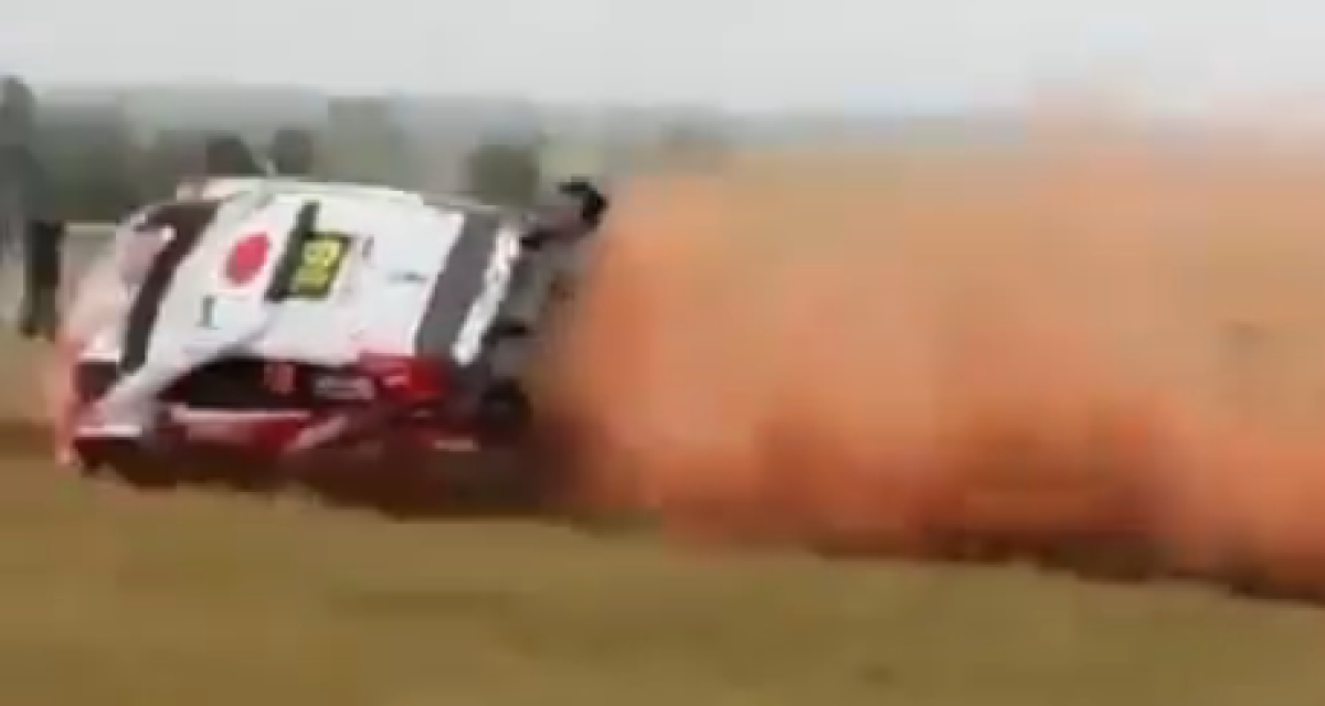 WRC: escalofriante accidente en el Rally de Paraguay