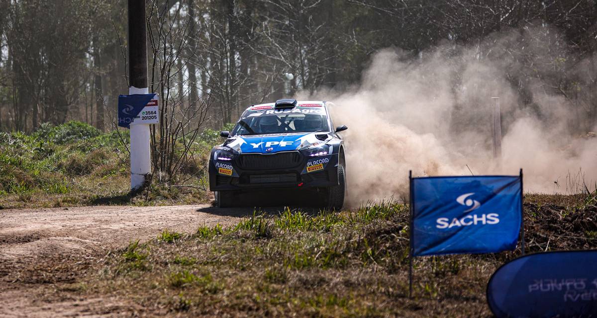 Rally Argentino: Federico Villagra marcó el mejor tiempo en el shakedown del Rally de San Francisco