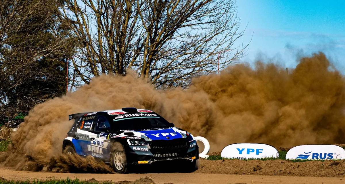 Rally Argentino: Federico Villagra terminó al frente de la primera etapa del Rally de San Francisco
