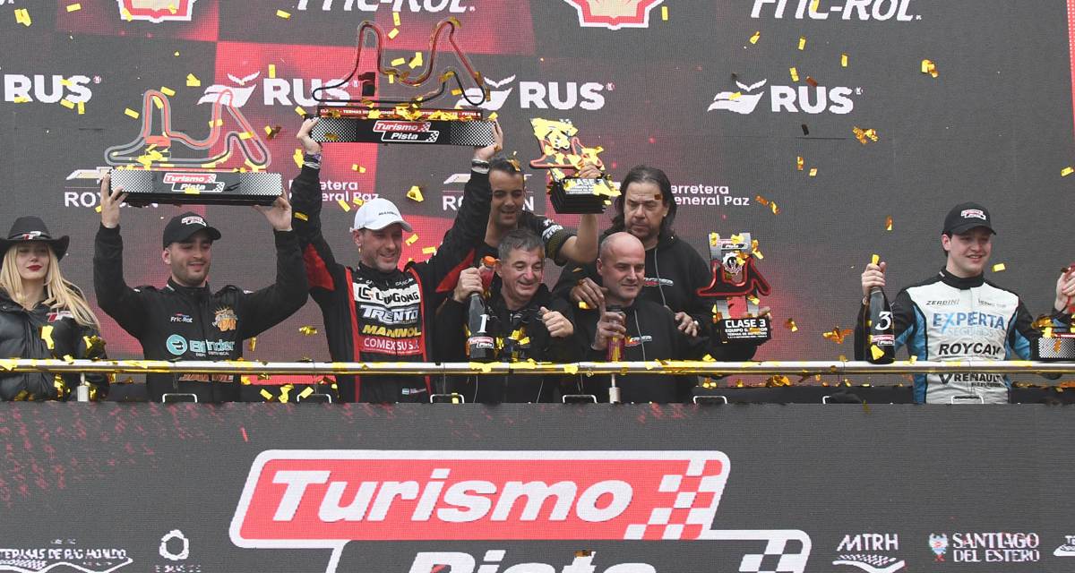 Turismo Pista: Nicolás Pezzucchi ganó en Termas y Matías Canapino logró un podio importante para el campeonato